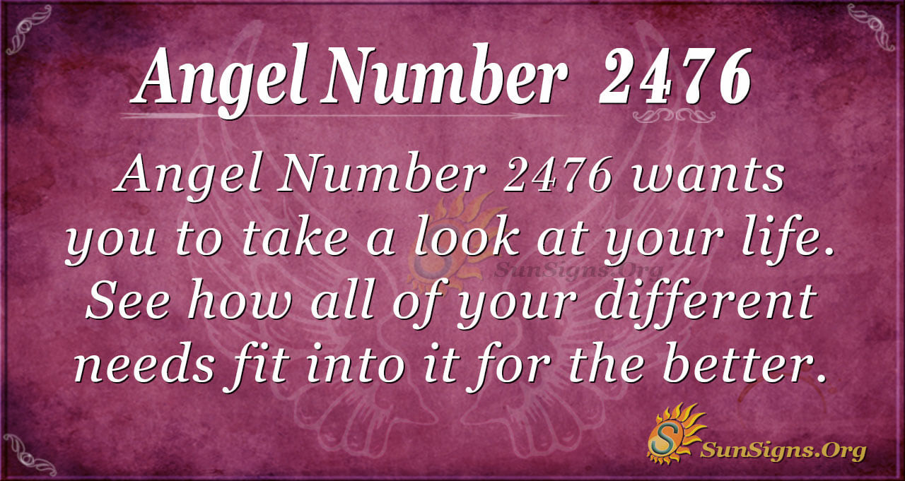 Angel Number 2476 Meaning: Love Your Body - SunSigns.Org