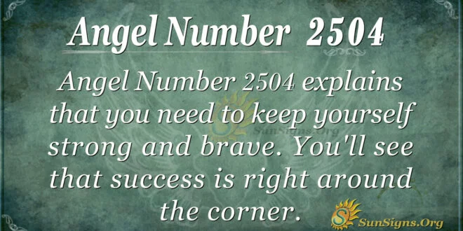 Angel Number 2504