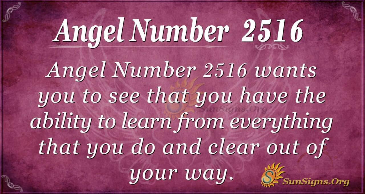 2516 angel number
