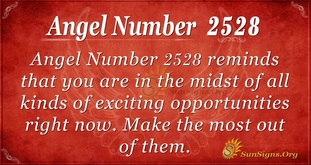 Angel Number 2528