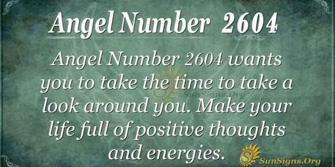 Angel Number 2604