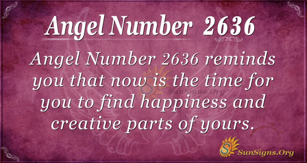 Angel Number 2636