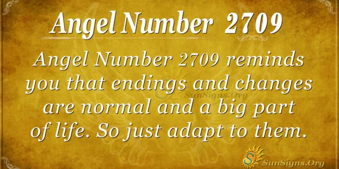 Angel Number 2709
