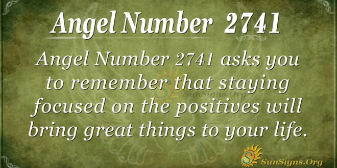 Angel Number 2741