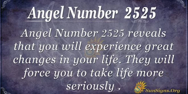 angel number 2525