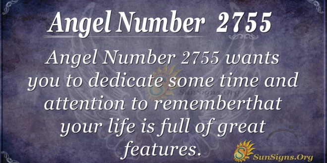 Angel number 2755