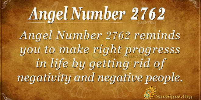 Angel number 2762