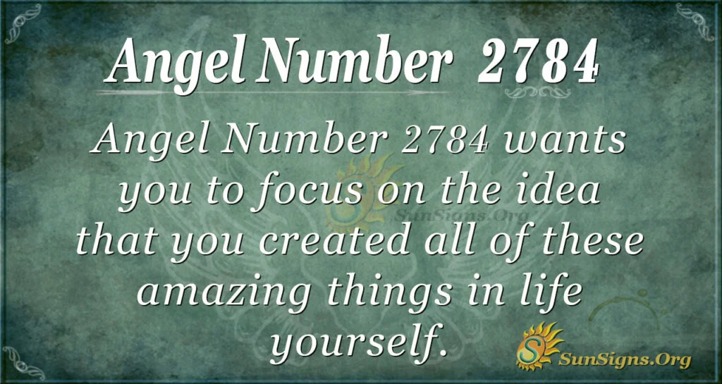 Angel Number 2784