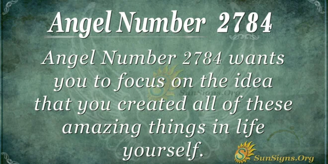 Angel Number 2784