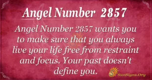 Angel Number 2857