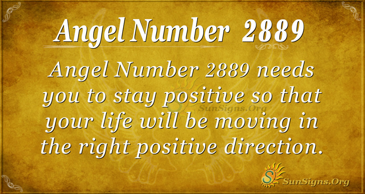 Angel Number 2889 Meaning: Prepare For All Seasons - SunSigns.Org