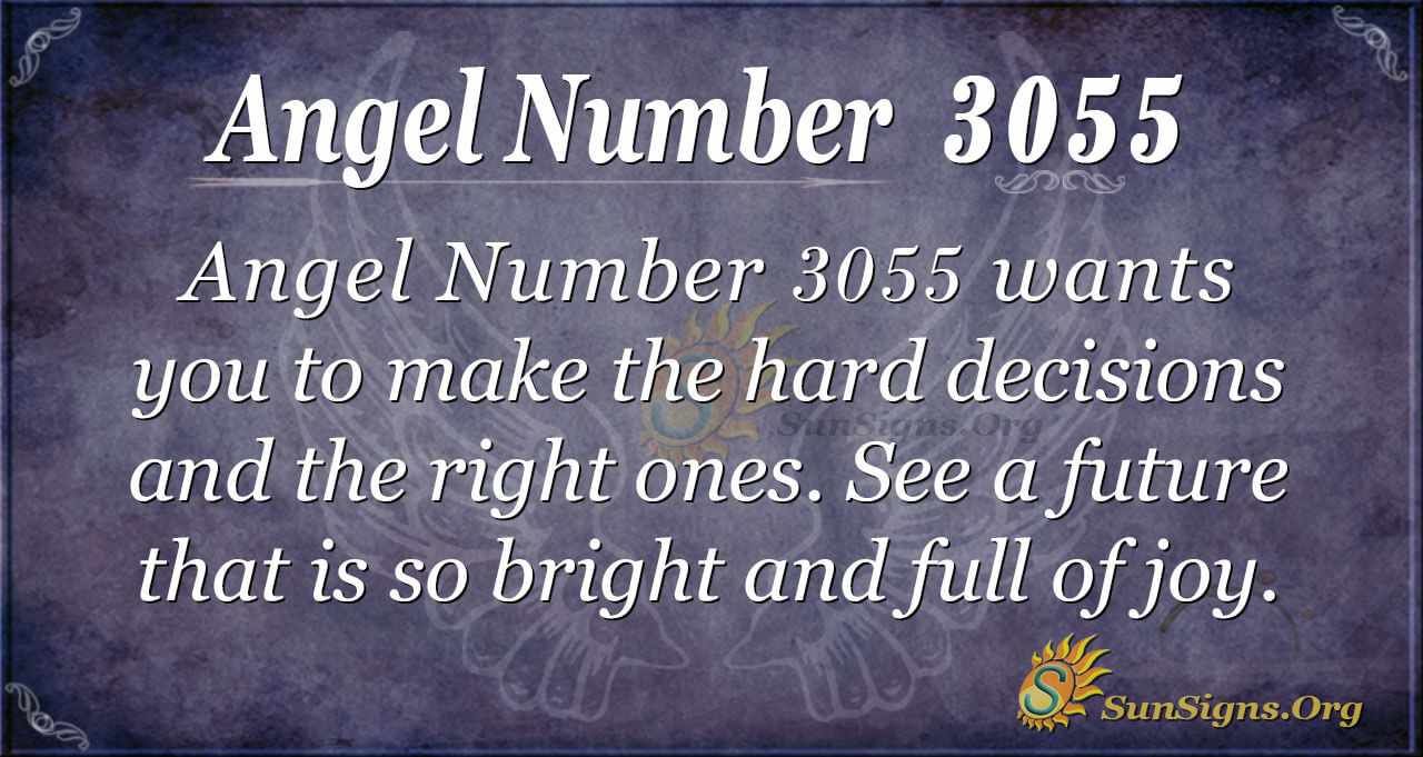 Angel Number 3055 Meaning: Always Put More Effort - SunSigns.Org