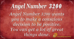 Angel Number 3200