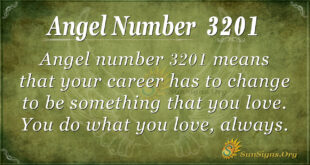 Angel Number 3201