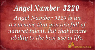 Angel Number 3220