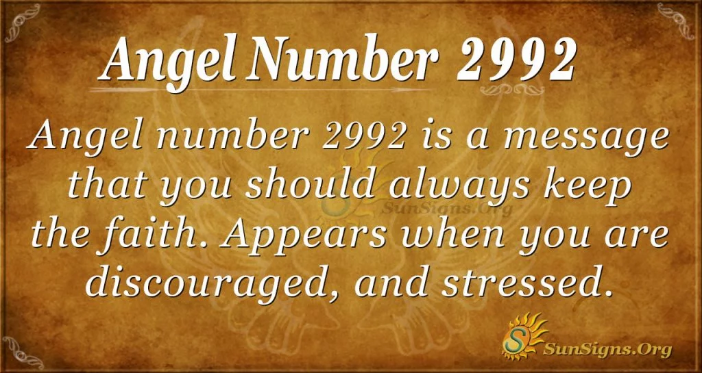angel number 2992