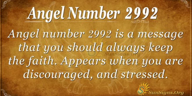 angel number 2992