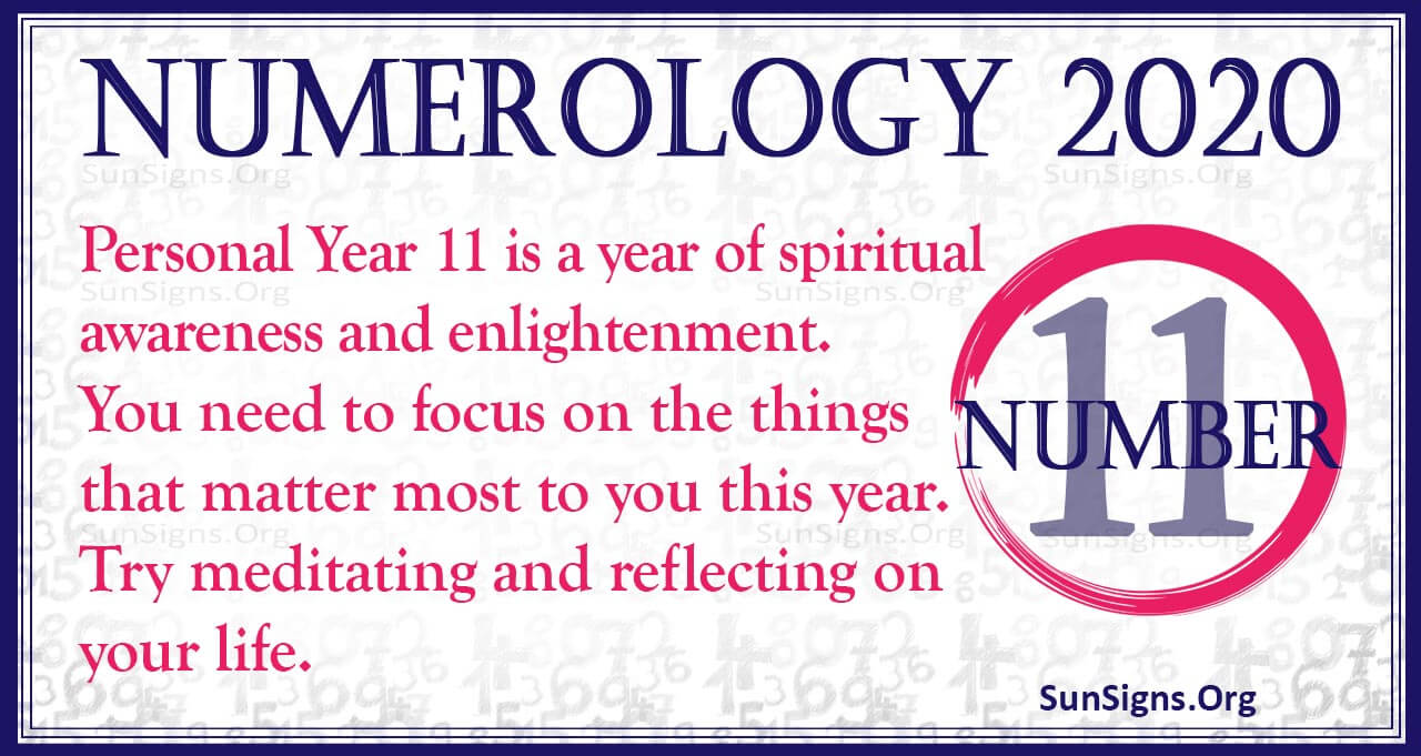 Number 11 2020 Numerology Horoscope Sunsignsorg