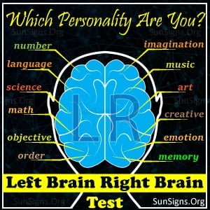 Left Brain Right Brain Quiz