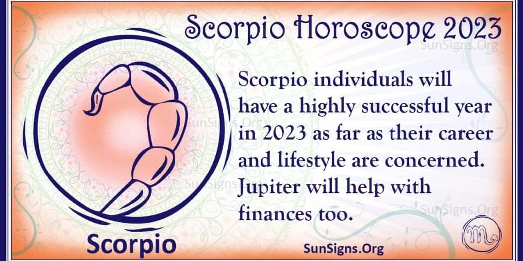 Scorpio Horoscope 2023 - Get Your Predictions Now! - SunSigns.Org