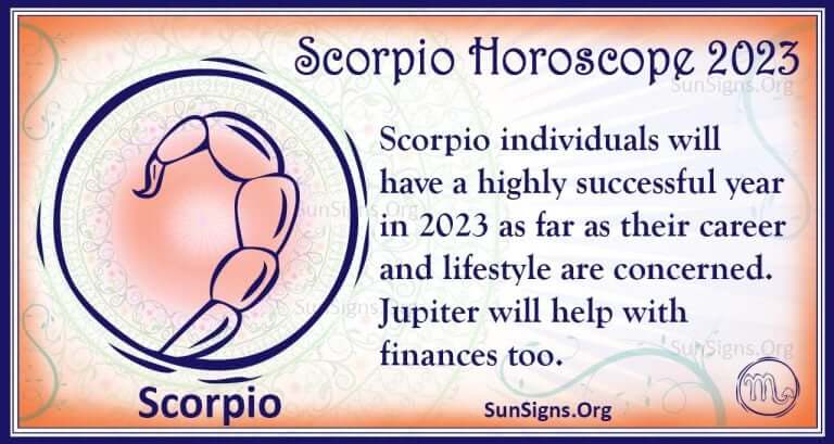 horoscope today scorpio 2023