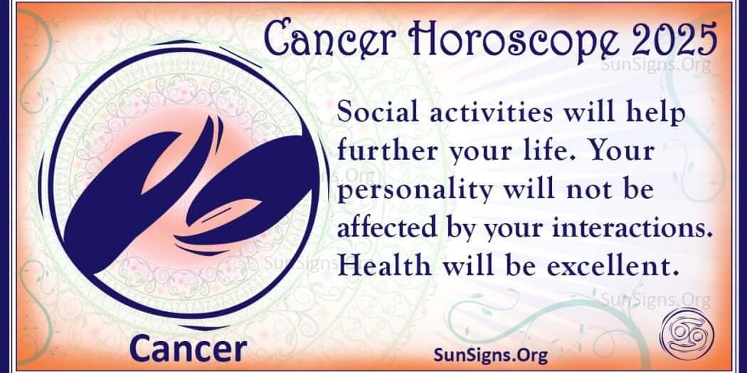 Cancer Horoscope 2025 Get Your Predictions Now!