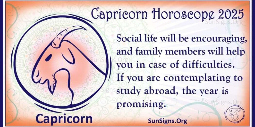 Capricorn Horoscope 2025 Get Your Predictions Now!