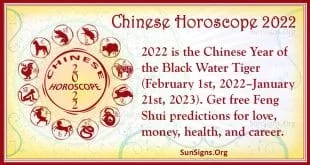 chinese horoscope 2022