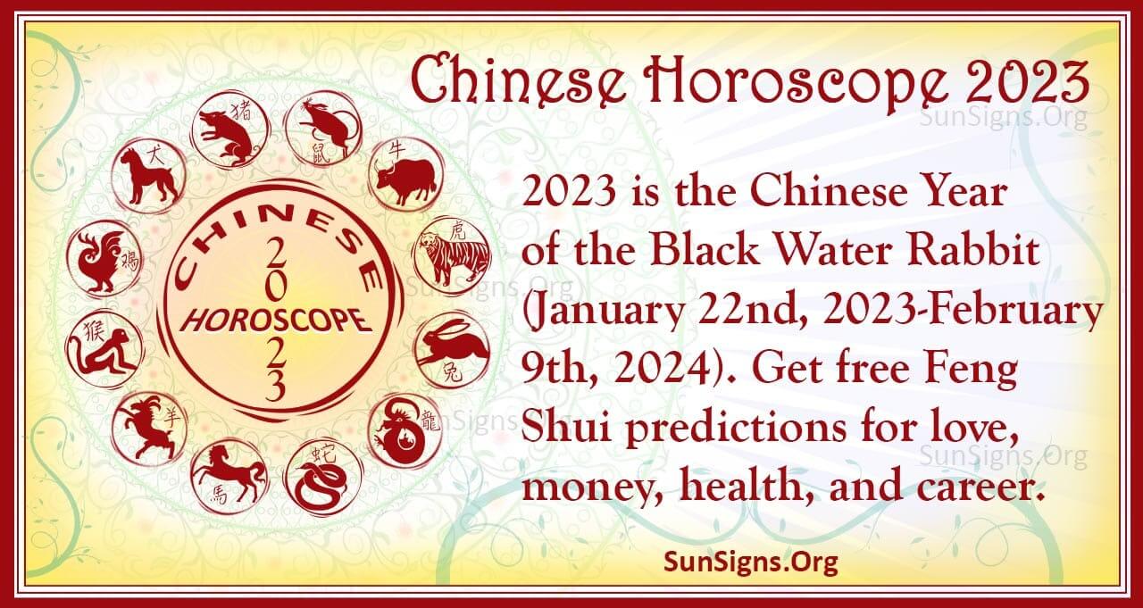 Chinese Horoscope 2023 