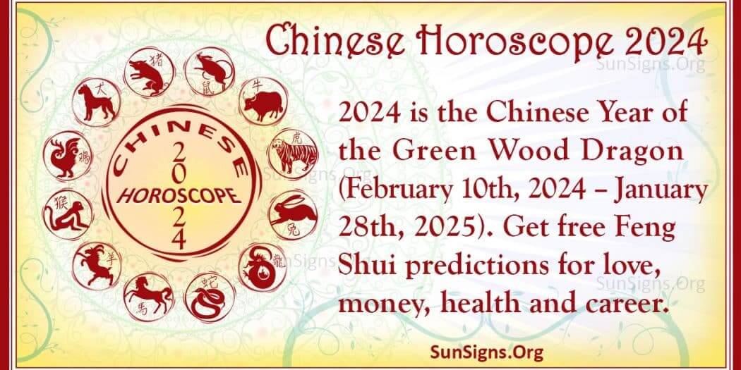 Chinese Horoscope 2024 The Year Of The Green Wood Dragon