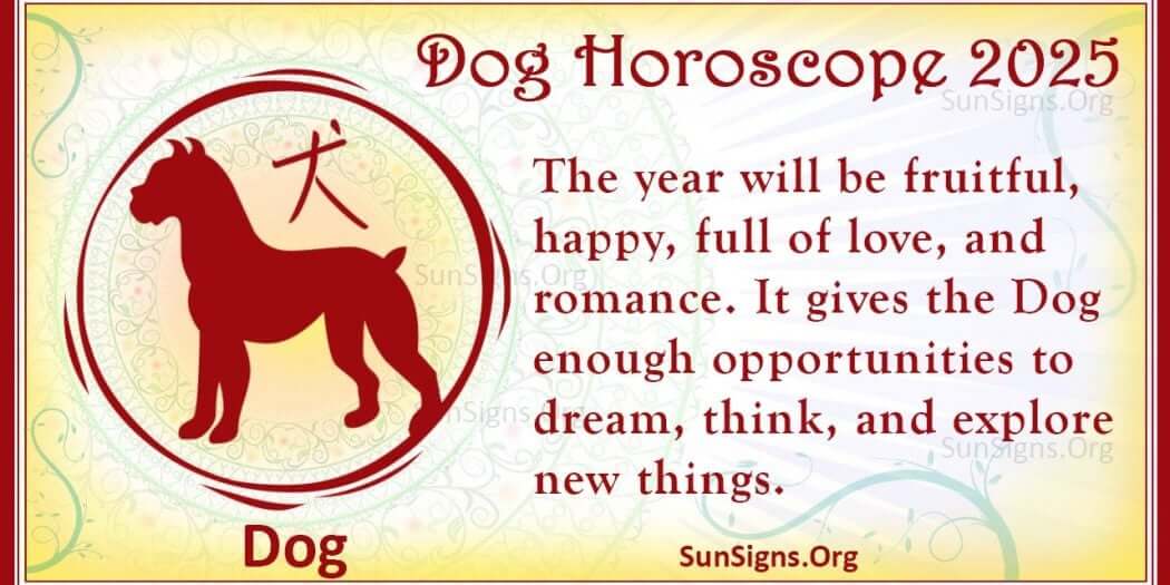 Dog Horoscope 2025 Luck and Feng Shui Predictions!