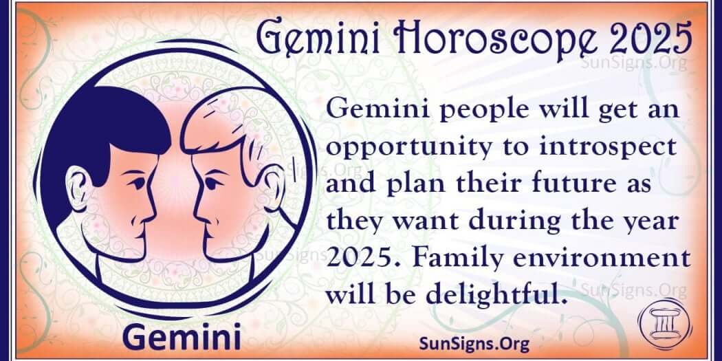Gemini Horoscope 2025 Get Your Predictions Now!