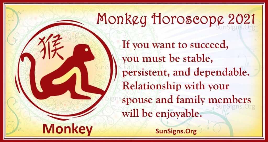 Monkey Horoscope 21 Luck And Feng Shui Predictions Sunsigns Org