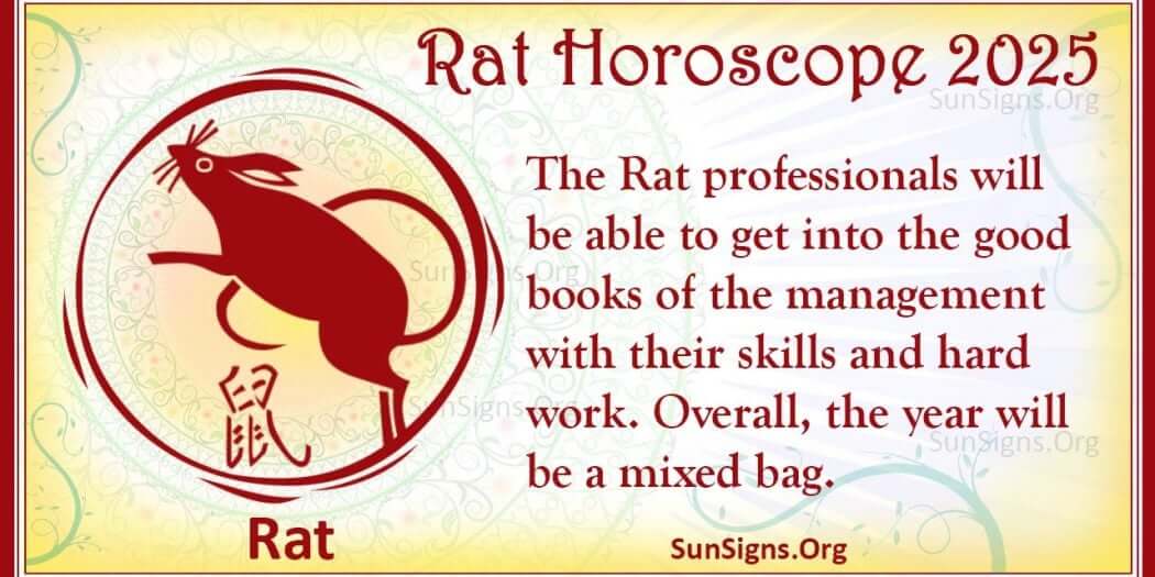 Rat Horoscope 2025 Luck and Feng Shui Predictions!