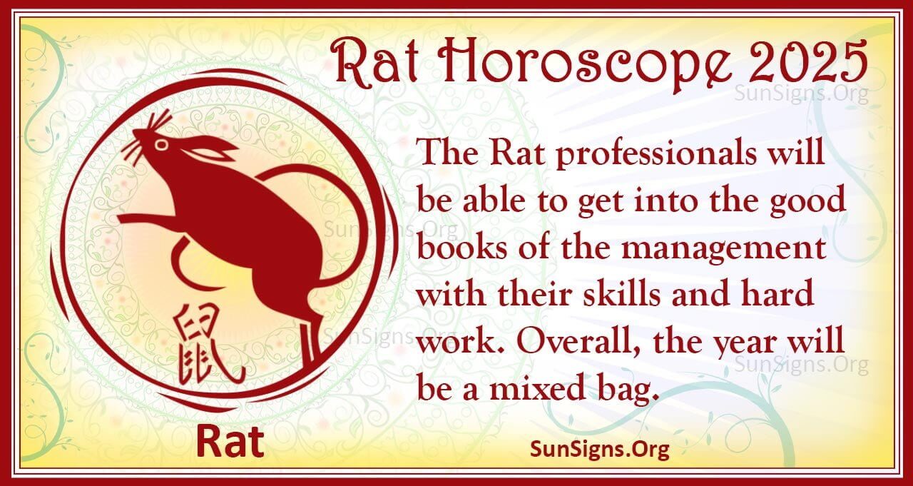 Rat Horoscope 2025 Luck and Feng Shui Predictions!