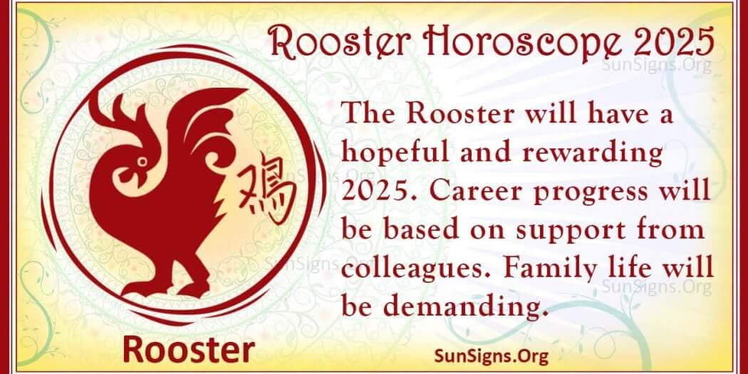 Rooster Horoscope 2025 Luck and Feng Shui Predictions!