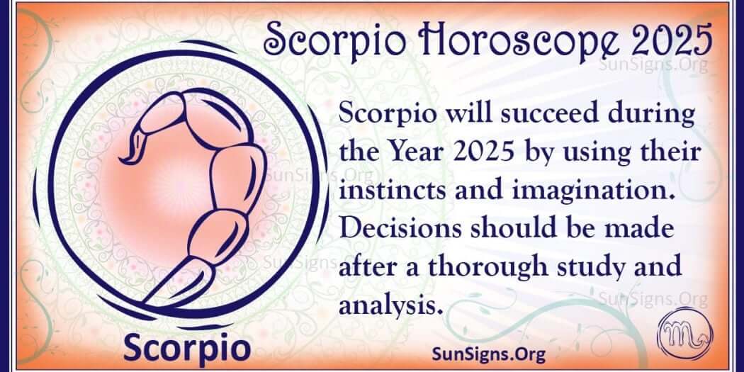Scorpio Horoscope 2025 Get Your Predictions Now!
