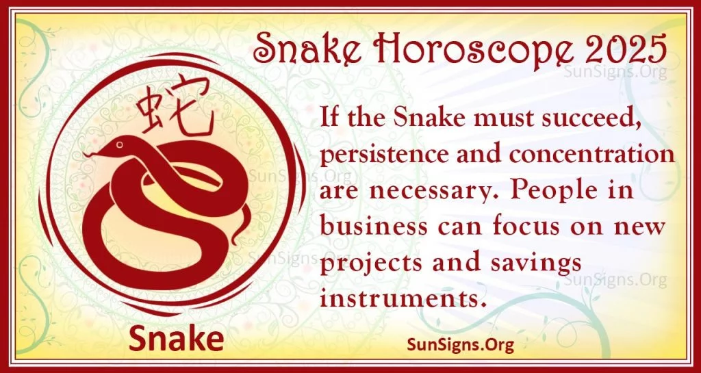 snake chinese horoscope 2025