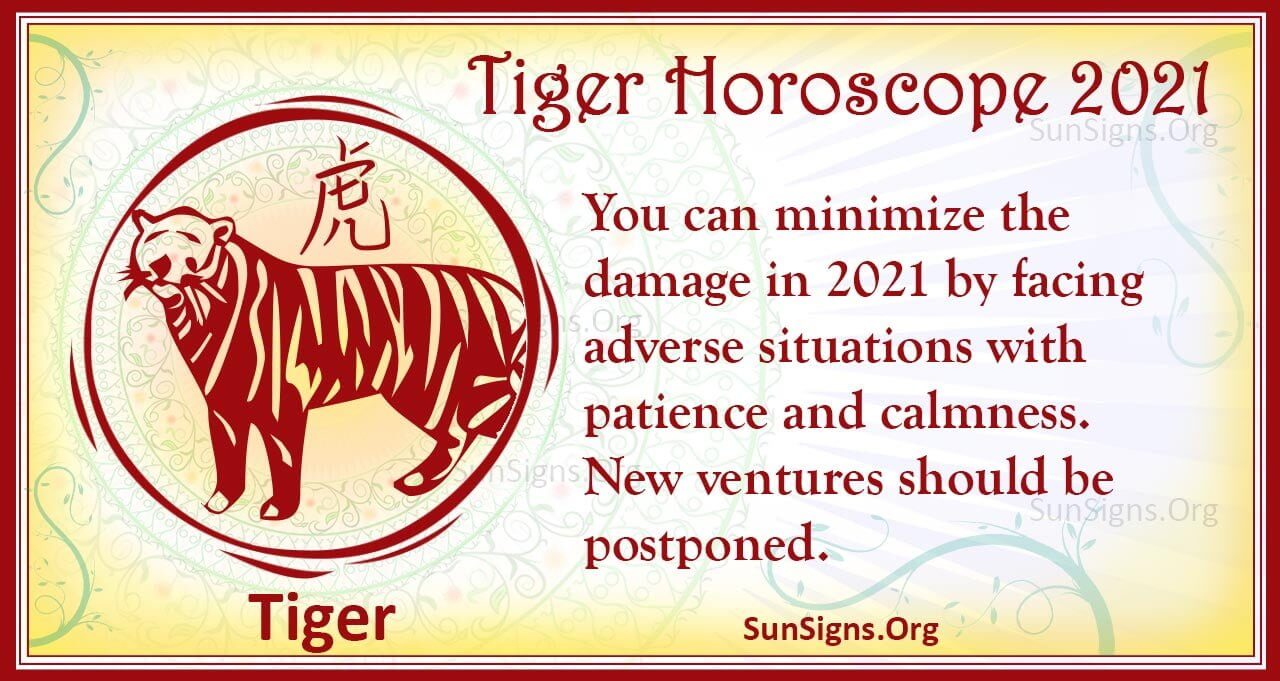 Tiger Horoscope 2021 Luck And Feng Shui Predictions!