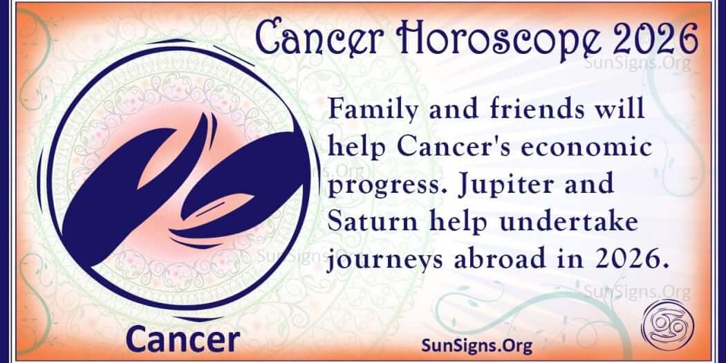 Cancer Horoscope 2026 Get Your Predictions Now!