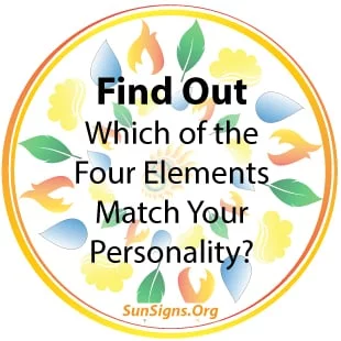 Quel est celui des quatre éléments qui correspond à votre personnalité ?