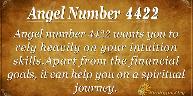 angel number 4422