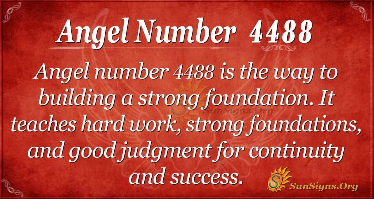 Angel Number 4488 Meaning: Building An Empire - SunSigns.Org