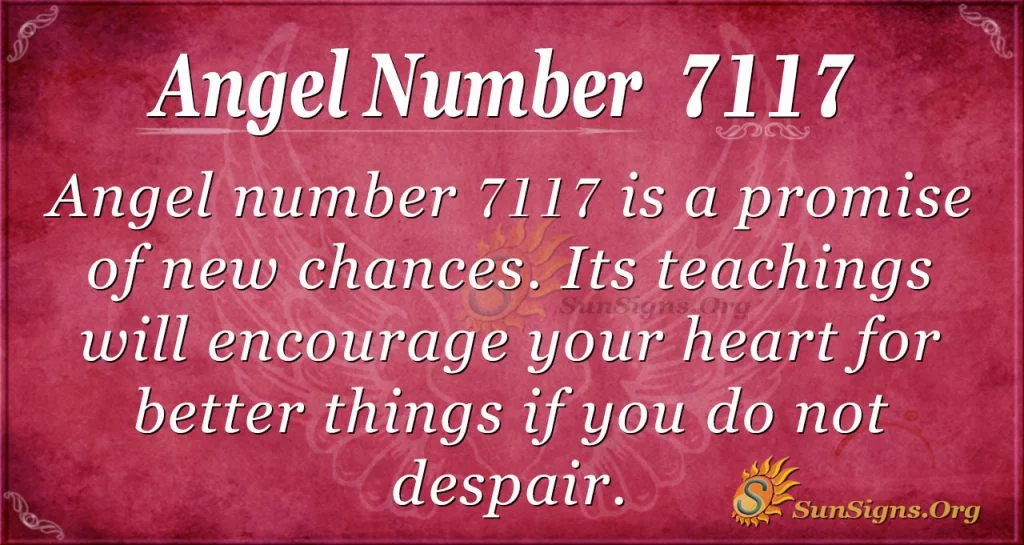 angel number 7117