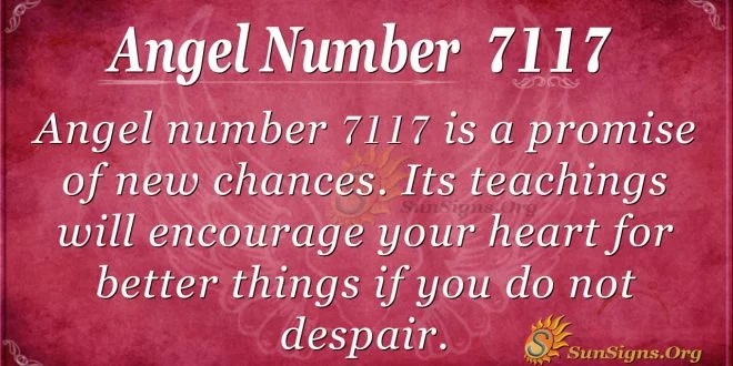 angel number 7117