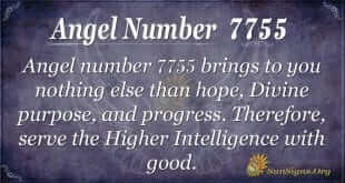 angel number 7755