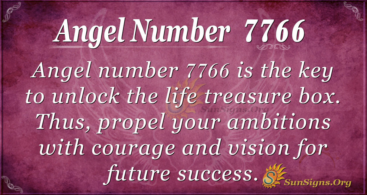 Angel Number 7766 Meaning: Unlock the Treasure Box - SunSigns.Org