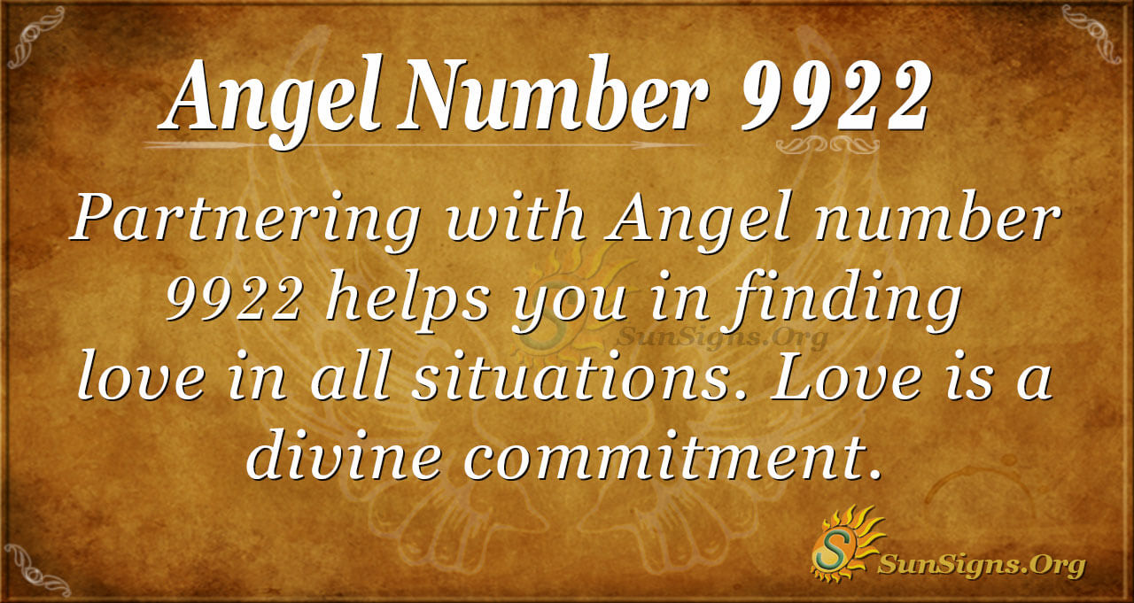 Angel Number 9922 Meaning: Divine Commitment - SunSigns.Org