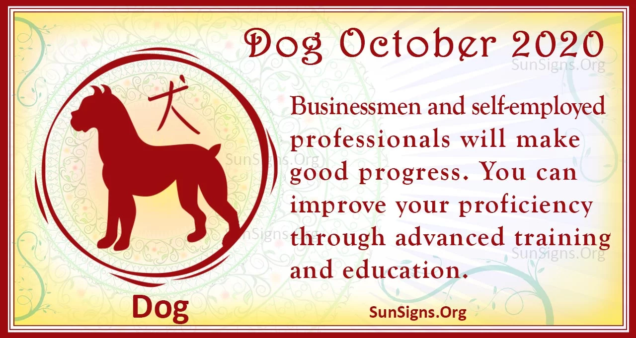 dog october 2020
