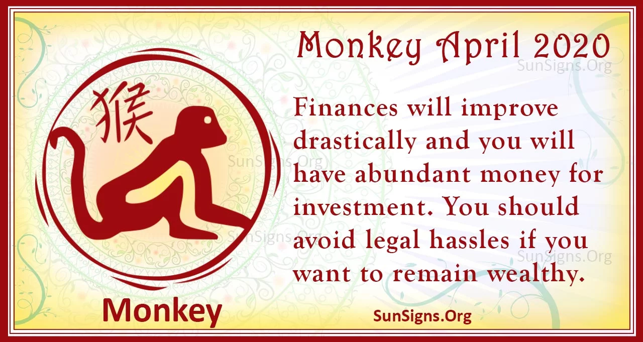 monkey april 2020